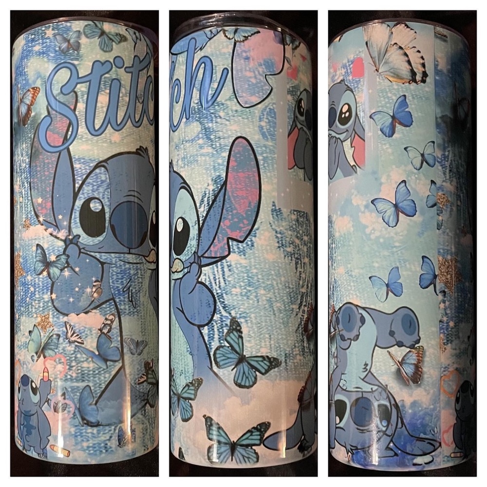 Made to order Stitch collage 20oz tumbler